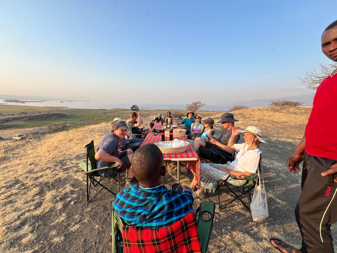 A luxury tented camp nestled in the Nyerere National Park wilderness near the Rufiji River.