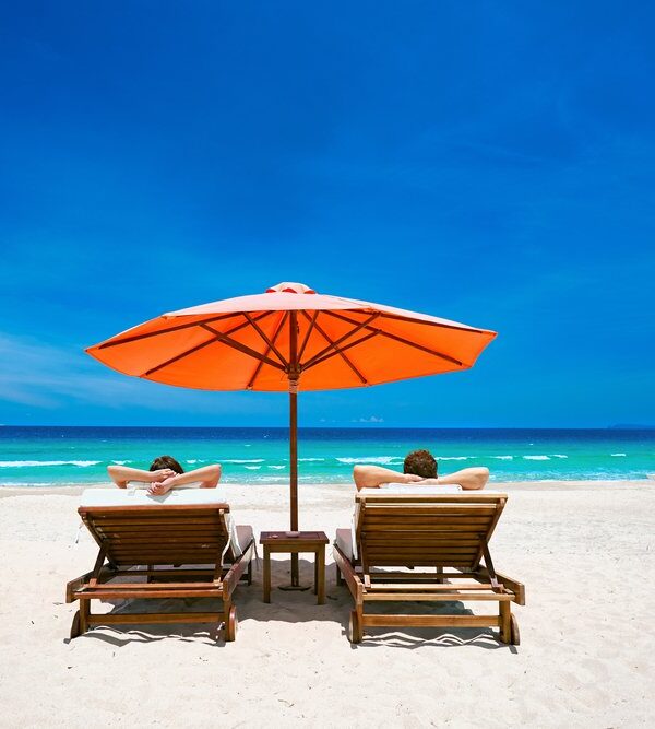 beach relaxation